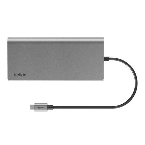Belkin BELKIN HUB USB-C 8W1, 10 GBPS, 2X HDMI 4K SZARY (WYPRZEDAŻ) Belkin BELKIN HUB USB-C 8W1, 10 GBPS, 2X HDMI 4K SZARY (WYPRZEDAŻ)