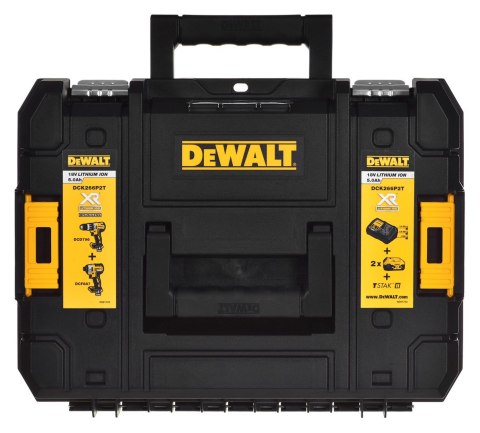 DeWalt Zestaw Combo 18V DCD796+DCF887 2x5,0Ah DCK266P2T DeWalt Zestaw Combo 18V DCD796+DCF887 2x5,0Ah DCK266P2T