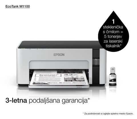 Epson Drukarka atramentowa Epson EcoTank M1100 Epson Drukarka atramentowa Epson EcoTank M1100