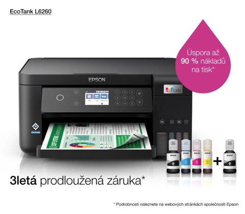 Epson Urządzenie wielofunkcyjne 3w1 Epson EcoTank L6260 Epson Urządzenie wielofunkcyjne 3w1 Epson EcoTank L6260
