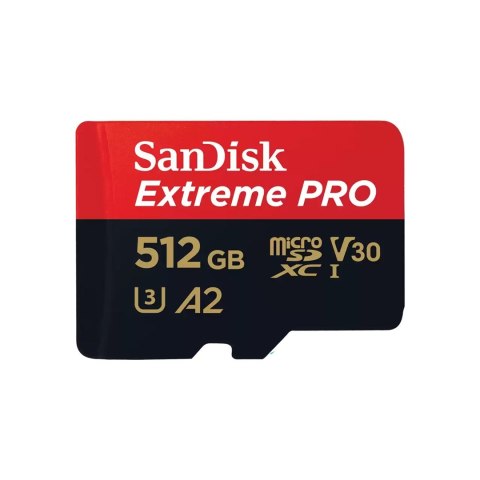SanDisk SANDISK EXTREME PRO microSDXC 512GB 200/140 MB/s A2 SanDisk SANDISK EXTREME PRO microSDXC 512GB 200/140 MB/s A2