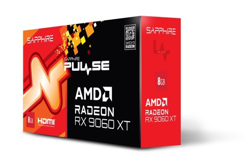 Sapphire Karta graf. SAPPHIRE PULSE RX 9060 XT GAMING 8GB Sapphire Karta graf. SAPPHIRE PULSE RX 9060 XT GAMING 8GB