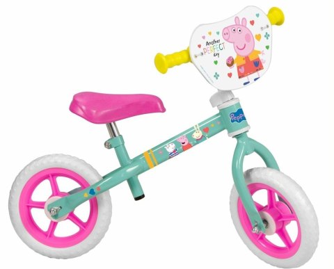 TOIMSA Rowerek biegowy 10" Świnka Peppa zielony 198 Green TOIMSA Rowerek biegowy 10" Świnka Peppa zielony 198 Green