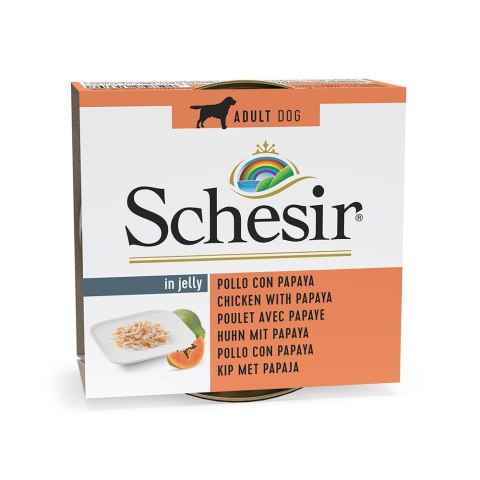 Agras Pet Foods SCHESIR Adult FRUIT Filety z kurczaka z papają 150g Agras Pet Foods SCHESIR Adult FRUIT Filety z kurczaka z papają 150g