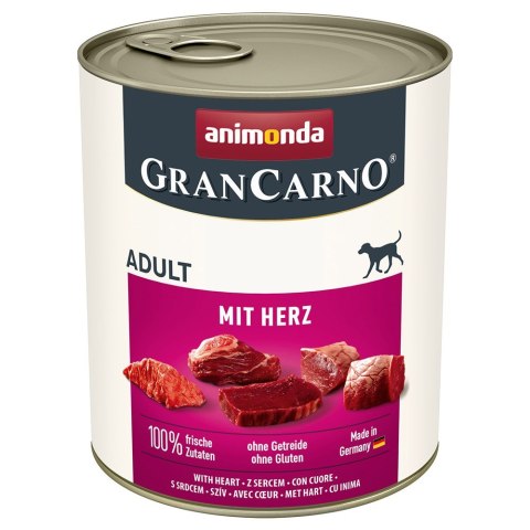 Animonda Animonda GranCarno Adult mit Herz 800g Animonda Animonda GranCarno Adult mit Herz 800g