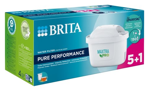 BRITA Filtr Brita MX+ Pro Pure Performance 5+1 (6 szt) BRITA Filtr Brita MX+ Pro Pure Performance 5+1 (6 szt)