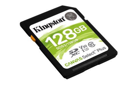 Kingston Karta pamięci Kingston Canvas Select Plus SDS2/128GB (128GB; Class U3, V30; Karta pamięci) Kingston Karta pamięci Kingston Canvas Select Plus SDS2/128GB (128GB; Class U3, V30; Karta pamięci)