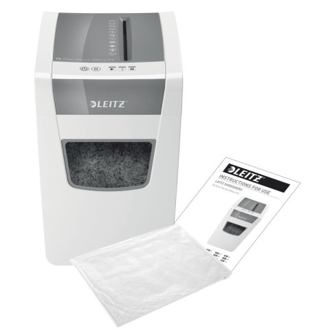LEITZ Leitz Niszczarka IQ Home Office Slim P4, 10 kartek, 23 l kosz LEITZ Leitz Niszczarka IQ Home Office Slim P4, 10 kartek, 23 l kosz