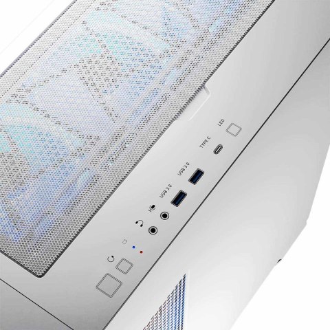 MODECOM MODECOM OBUDOWA HORIZON ARGB FLOW MIDI USB TYPE -C BIAŁA MODECOM MODECOM OBUDOWA HORIZON ARGB FLOW MIDI USB TYPE -C BIAŁA
