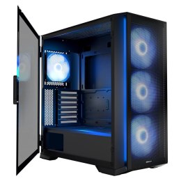 MODECOM MODECOM OBUDOWA HORIZON ARGB FLOW MIDI USB TYPE -C CZARNA