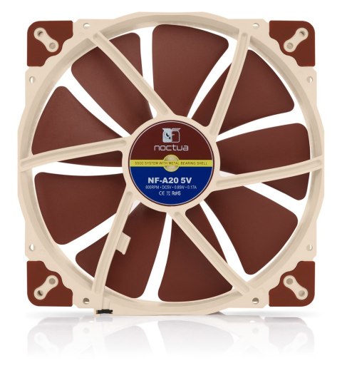 Noctua Wentylator NOCTUA 200x200x30 mm NF-A20 5V 3-pin Noctua Wentylator NOCTUA 200x200x30 mm NF-A20 5V 3-pin