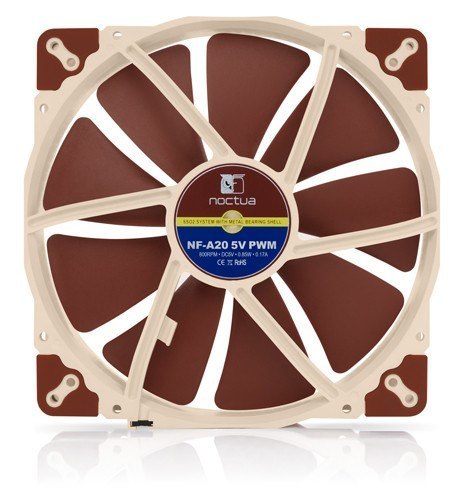 Noctua Wentylator NOCTUA 200x200x30 mm NF-A20 5V PWM Noctua Wentylator NOCTUA 200x200x30 mm NF-A20 5V PWM