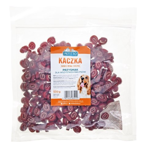 PETITTO PETITTO Sushi z rybą i kaczką 500G PETITTO PETITTO Sushi z rybą i kaczką 500G