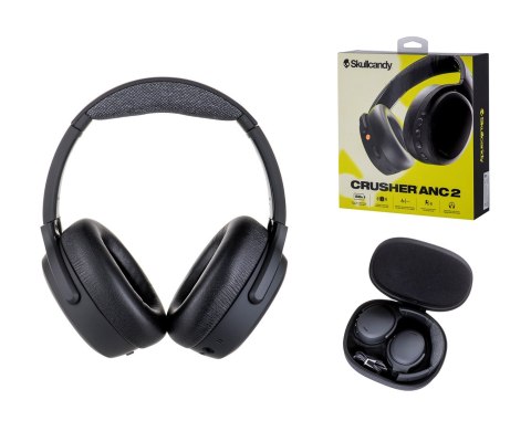 Skullcandy Słuchawki Skullcandy Crusher ANC2 Wireless True Black Skullcandy Słuchawki Skullcandy Crusher ANC2 Wireless True Black