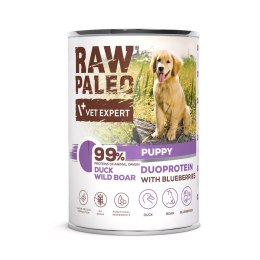 VetExpert Raw Paleo Duck&Boar Puppy Can 400g