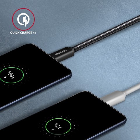 AXAGON AXAGON BUCM32-CM20AB USB-C 3.2 Gen 2 do USB-C 3.2 Gen 2, czarny - 2m AXAGON AXAGON BUCM32-CM20AB USB-C 3.2 Gen 2 do USB-C 3.2 Gen 2, czarny - 2m