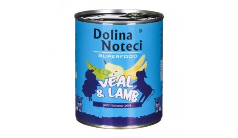 DOLINA NOTECI DOLINA NOTECI Superfood z cielęciną i jagnięciną - mokra karma dla psa - 800 g DOLINA NOTECI DOLINA NOTECI Superfood z cielęciną i jagnięciną - mokra karma dla psa - 800 g
