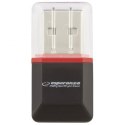 Esperanza Czytnik kart Esperanza EA134K (Zewnętrzny; MicroSD, MicroSDHC)