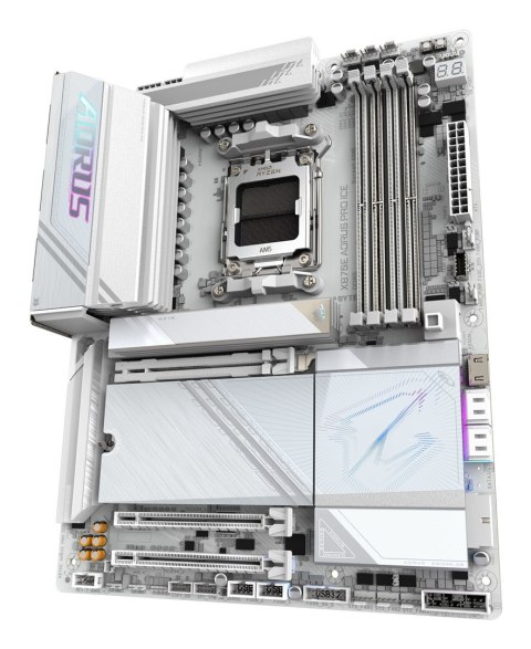 Gigabyte Płyta główna Gigabyte X870E AORUS PRO ICE Gigabyte Płyta główna Gigabyte X870E AORUS PRO ICE