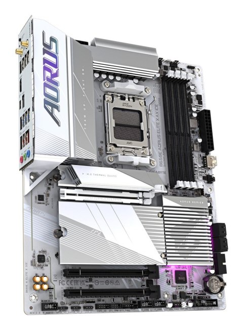Gigabyte Płyta główna Gigabyte B650E AORUS ELITE X AX ICE Gigabyte Płyta główna Gigabyte B650E AORUS ELITE X AX ICE
