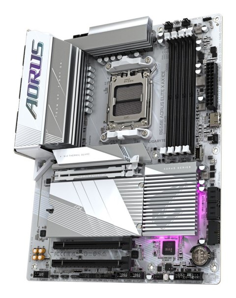 Gigabyte Płyta główna Gigabyte B650E AORUS ELITE X AX ICE Gigabyte Płyta główna Gigabyte B650E AORUS ELITE X AX ICE