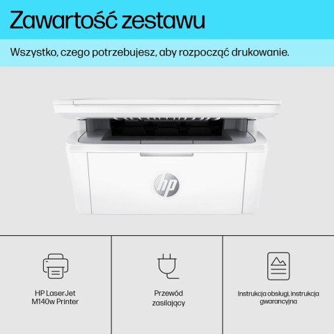 Hewlett-Packard URZĄDZENIE WIELOF. HP LaserJet M140w 7MD72F MFP Hewlett-Packard URZĄDZENIE WIELOF. HP LaserJet M140w 7MD72F MFP