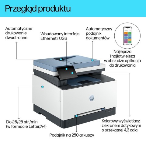 Hewlett-Packard Urzadzenie wielofunkc.HP Color LaserJet Pro 3302fdn Hewlett-Packard Urzadzenie wielofunkc.HP Color LaserJet Pro 3302fdn