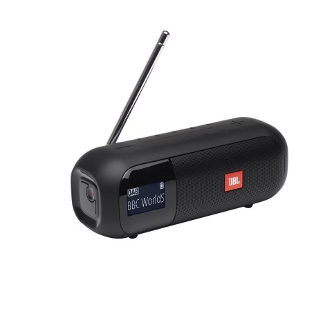 JBL Głośnik JBL TUNER 2 (czarny, bezprzewodowy, z radiem FM i DAB+) JBL Głośnik JBL TUNER 2 (czarny, bezprzewodowy, z radiem FM i DAB+)