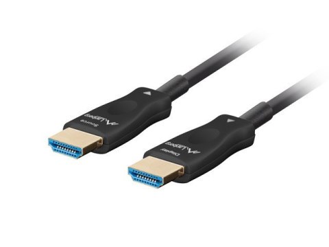 Lanberg LANBERG KABEL HDMI M/M V2.1 30M 8K OPTYCZNY AOC CA-HDMI-30FB-0300-BK Lanberg LANBERG KABEL HDMI M/M V2.1 30M 8K OPTYCZNY AOC CA-HDMI-30FB-0300-BK