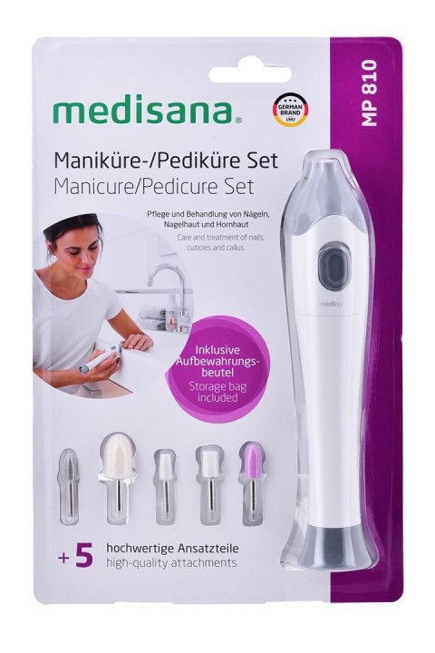 Medisana Zestaw do manicure/pedicure Medisana MP 810 Medisana Zestaw do manicure/pedicure Medisana MP 810