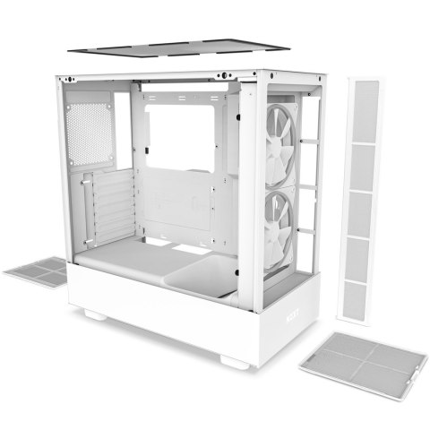 NZXT NZXT OBUDOWA H5 ELITE Z OKNEM BIAŁA CC-H51EW-01 NZXT NZXT OBUDOWA H5 ELITE Z OKNEM BIAŁA CC-H51EW-01
