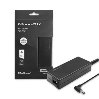Qoltec QOLTEC ZASILACZ DO MONITORA LG 25W | 19V | 1.3A | 6.5*4.4 |+KABEL ZASILAJĄCY