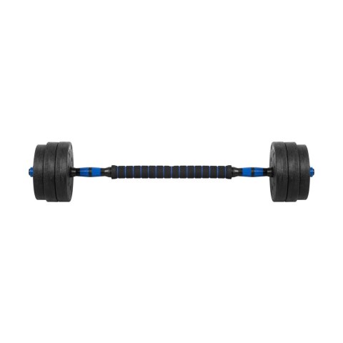 Rebel Hantle bitumiczne regulowane z łącznikiem 2x10kg REBEL ACTIVE Rebel Hantle bitumiczne regulowane z łącznikiem 2x10kg REBEL ACTIVE