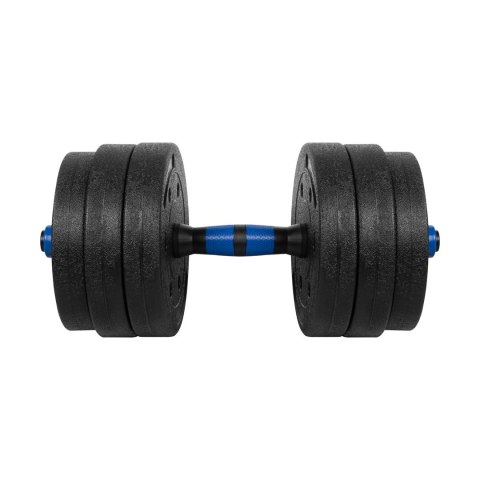 Rebel Hantle bitumiczne regulowane z łącznikiem 2x10kg REBEL ACTIVE Rebel Hantle bitumiczne regulowane z łącznikiem 2x10kg REBEL ACTIVE