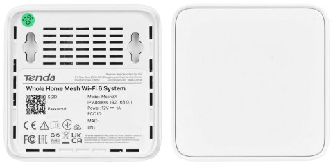 Tenda Tenda EX3 3-Pack AX1500 System Mesh Wi-Fi 6 (trzypak) Tenda Tenda EX3 3-Pack AX1500 System Mesh Wi-Fi 6 (trzypak)