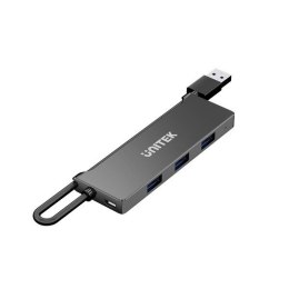 UNITEK UNITEK HUB USB-A 4X USB-A 5 GBPS, CZARNY