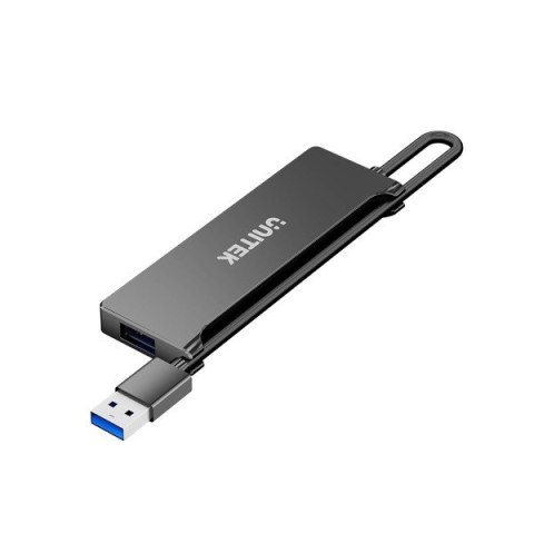 UNITEK UNITEK HUB USB-A 4X USB-A 5 GBPS, CZARNY UNITEK UNITEK HUB USB-A 4X USB-A 5 GBPS, CZARNY