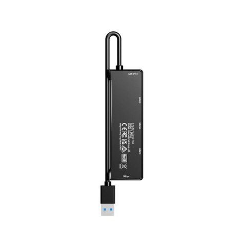 UNITEK UNITEK HUB USB-A 4X USB-A 5 GBPS, CZARNY UNITEK UNITEK HUB USB-A 4X USB-A 5 GBPS, CZARNY