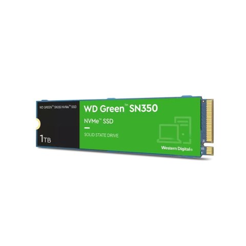 WD Dysk SSD WD Green SN350 WDS100T3G0C (1TB ; M.2 ; PCIe NVMe 3.0 x4) WD Dysk SSD WD Green SN350 WDS100T3G0C (1TB ; M.2 ; PCIe NVMe 3.0 x4)