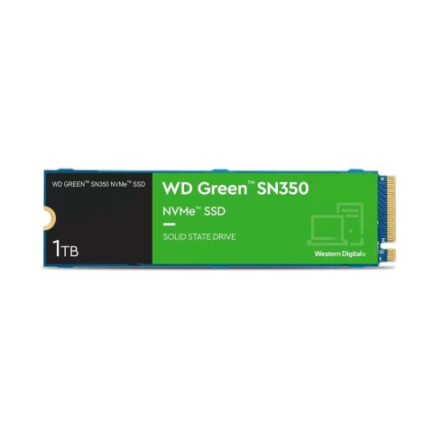 WD Dysk SSD WD Green SN350 WDS100T3G0C (1TB ; M.2 ; PCIe NVMe 3.0 x4) WD Dysk SSD WD Green SN350 WDS100T3G0C (1TB ; M.2 ; PCIe NVMe 3.0 x4)