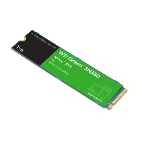 WD Dysk SSD WD Green SN350 WDS100T3G0C (1TB ; M.2 ; PCIe NVMe 3.0 x4) WD Dysk SSD WD Green SN350 WDS100T3G0C (1TB ; M.2 ; PCIe NVMe 3.0 x4)