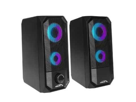 AUDIOCORE Głośniki komputerowe AUDIOCORE AC845 (2.0; kolor czarny) AUDIOCORE Głośniki komputerowe AUDIOCORE AC845 (2.0; kolor czarny)