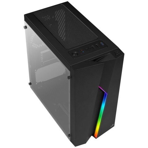 Aerocool OBUDOWA AEROCOOL PGS BOLT MINI BLACK RGB Aerocool OBUDOWA AEROCOOL PGS BOLT MINI BLACK RGB