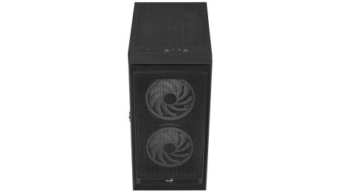 Aerocool Obudowa AEROCOOL PGS GRAPHITE-G-BK-v2 FRGB czarna Aerocool Obudowa AEROCOOL PGS GRAPHITE-G-BK-v2 FRGB czarna