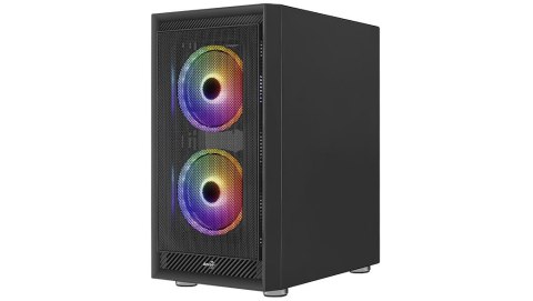 Aerocool Obudowa AEROCOOL PGS GRAPHITE-G-BK-v2 FRGB czarna Aerocool Obudowa AEROCOOL PGS GRAPHITE-G-BK-v2 FRGB czarna