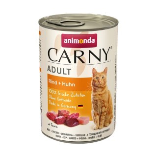 Animonda ANIMONDA Carny Adult wołowina i kurczak - mokra karma dla kota - 400g