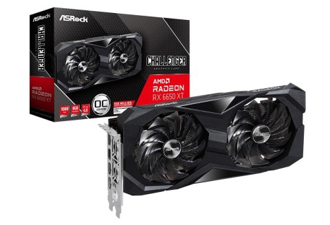 Asrock Karta graficzna ASRock Radeon RX 6650 XT Challenger D 8GB OC (WYPRZEDAŻ) Asrock Karta graficzna ASRock Radeon RX 6650 XT Challenger D 8GB OC (WYPRZEDAŻ)