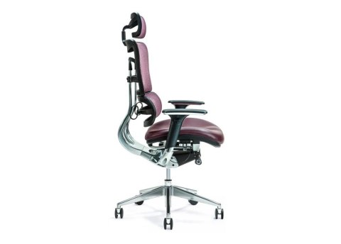 BEMONDI Ergonomiczny fotel biurowy ERGO 800 śliwkowy BEMONDI Ergonomiczny fotel biurowy ERGO 800 śliwkowy