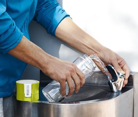 BRITA Butelka filtrująca Brita Vital Fill&Go 0,6l limonkowy