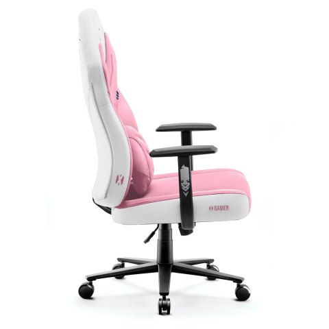 DIABLO CHAIRS Fotel gamingowy DIABLO X-GAMER różowo-biały DIABLO CHAIRS Fotel gamingowy DIABLO X-GAMER różowo-biały